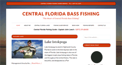 Desktop Screenshot of bassfishingcentralflorida.com